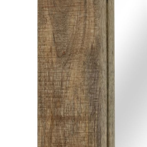 Огледало, мангово дърво масив, 50x80 см