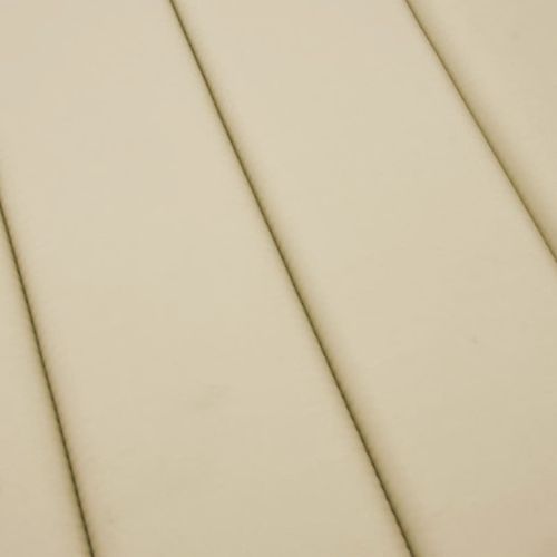 Шалте за шезлонг, бежово, 200x60x3 см, Оксфорд плат