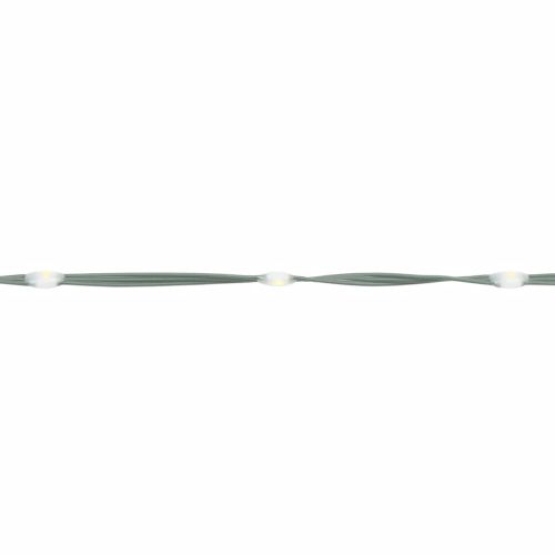 Коледна елха на флагщок, студено бяло, 108 LED, 180 см