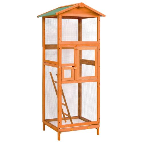 Клетка за птици, 68x62x166, чам масив