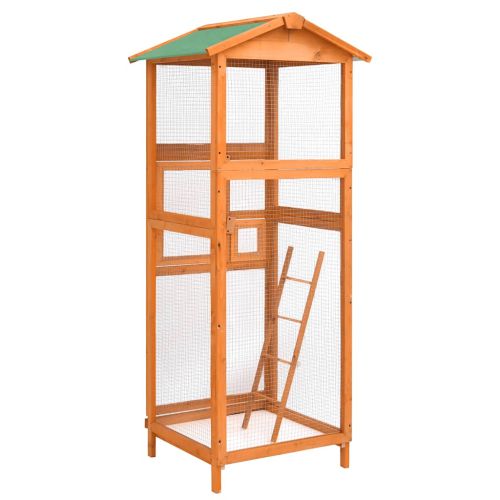 Клетка за птици, 68x62x166, чам масив