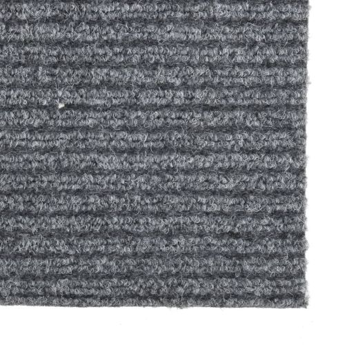 Абсорбиращо мръсотията килимче, 100x450 см, сиво