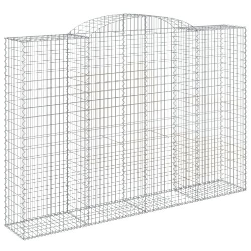 Дъговидна габионна кошница 300x50x200/220 см поцинковано желязо