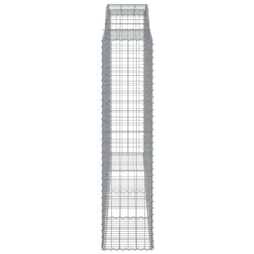 Дъговидна габионна кошница 300x50x200/220 см поцинковано желязо