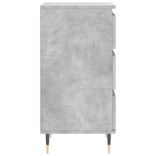 Бюфет бетонно сив 40x35x70 см инженерно дърво