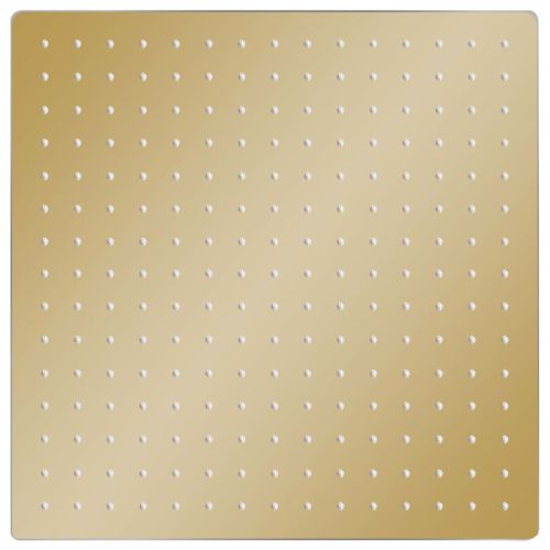 Rainshower душ пита, инокс, 40x40 cм, квадратна, златиста