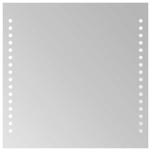 LED огледало за баня, 30x30 см