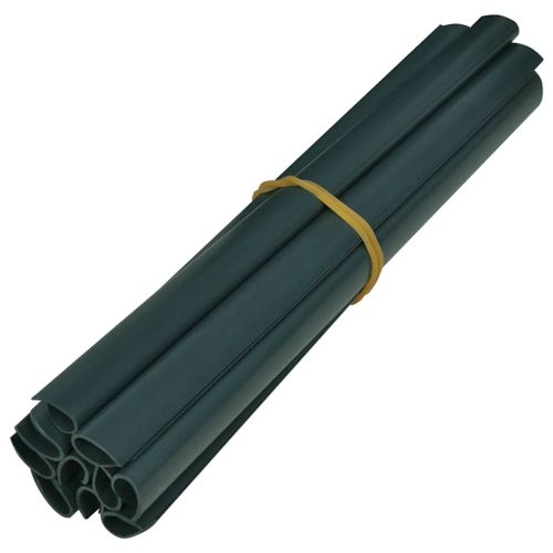 PVC лента за поверителност 35x0,19 м, матово зелена