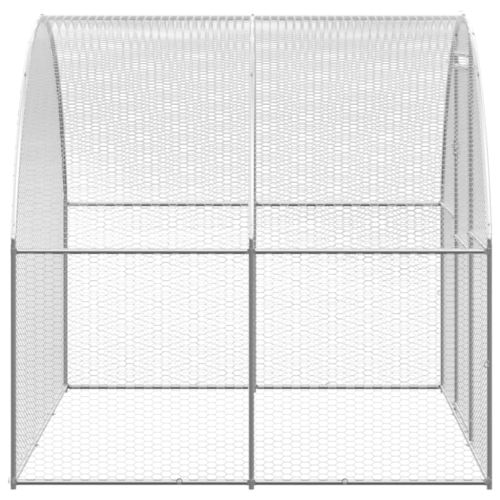 Птичарник на открито, 3x4x2 м, поцинкована стомана