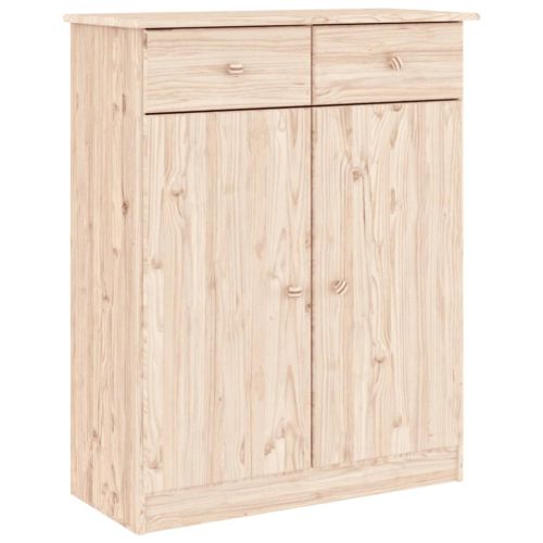 Шкаф за обувки ALTA, 77x35x96 см, бор масив
