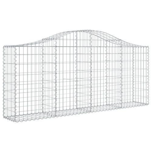 Габионни кошници арка 6 бр 200x30x80/100 см поцинковано желязо