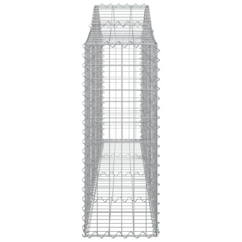 Габионни кошници арка 11 бр 200x30x80/100 см поцинковано желязо
