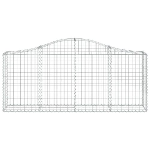 Габионни кошници арка 20 бр 200x30x80/100 см поцинковано желязо