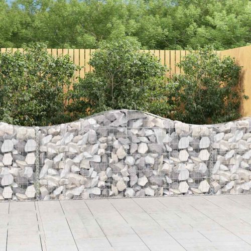 Габионни кошници арка 30 бр 200x30x80/100 см поцинковано желязо