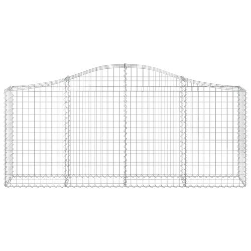 Габионни кошници арка 30 бр 200x30x80/100 см поцинковано желязо