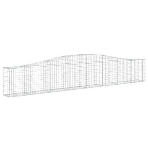 Габионни кошници арка 9 бр 400x30x60/80 см поцинковано желязо