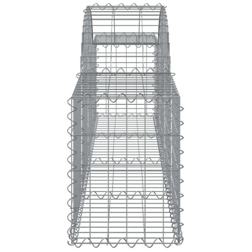 Габионни кошници арка 14 бр 200x30x40/60 см поцинковано желязо