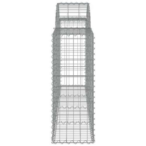 Габионни кошници арка 12 бр 200x30x80/100 см поцинковано желязо