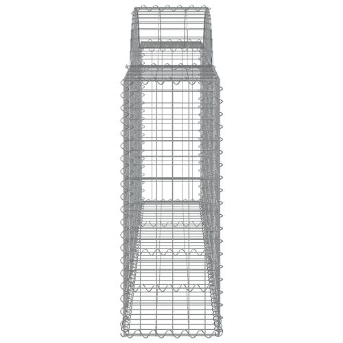 Габионни кошници арка 14 бр 200x30x80/100 см поцинковано желязо