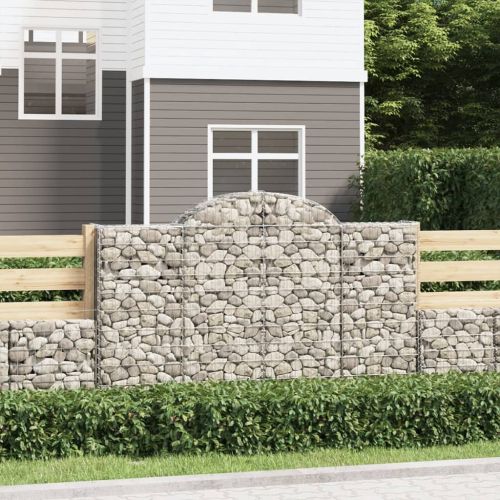 Габионни кошници арка 14 бр 200x30x120/140см поцинковано желязо