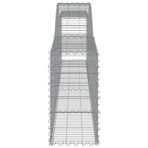 Габионни кошници арка 6 бр 400x30x60/80 см поцинковано желязо