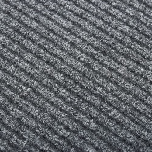 Абсорбиращо мръсотията килимче, 100x100 см, сиво