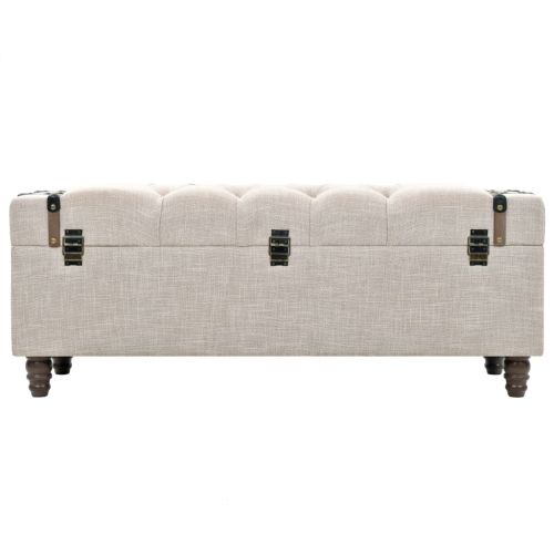 Комплект 3 бр пейки за съхранение дърво и стомана 112x37x45 см