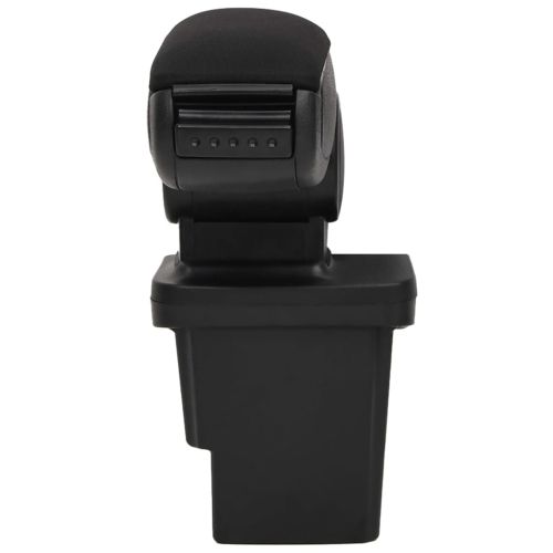 Подлакътник за кола черен 17x32x(37-53) см ABS