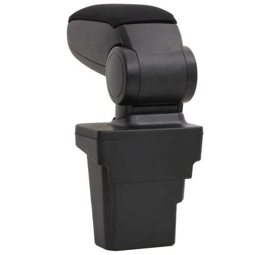 Подлакътник за кола черен 17x32x(37-53) см ABS
