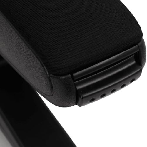Подлакътник за кола черен 15x32x(40-52) см ABS