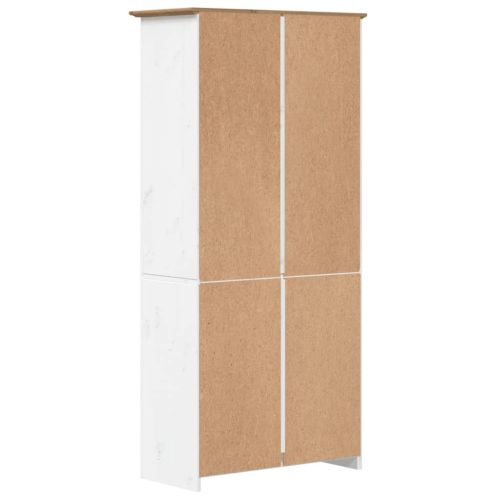 Етажерка за книги BODO кафява 82x40x173 см бор масив 5 нива
