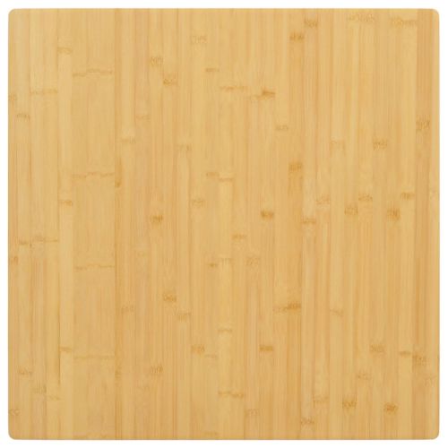 Плот за маса 70x70x2,5 см бамбук