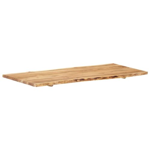 Плот за маса, акациево дърво масив, 118x(50-60)x2,5 cм