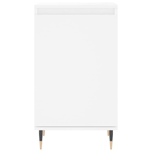 Бюфет бял 40x35x70 см инженерно дърво