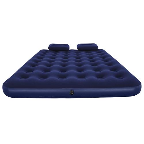 Bestway Надуваем матрак с възглавница и помпа, 203x152x22 см, 67374