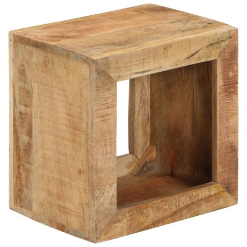 Табуретка 40x30x40 см масивно дърво манго