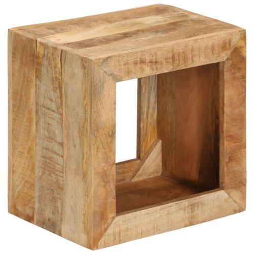 Табуретка 40x30x40 см масивно дърво манго