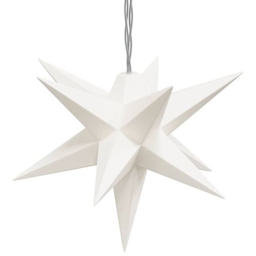 Коледна лампички, 10 LED, бели, 10 см