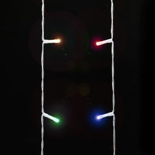 Коледни лампички за елха 320 LED цветни 375 см