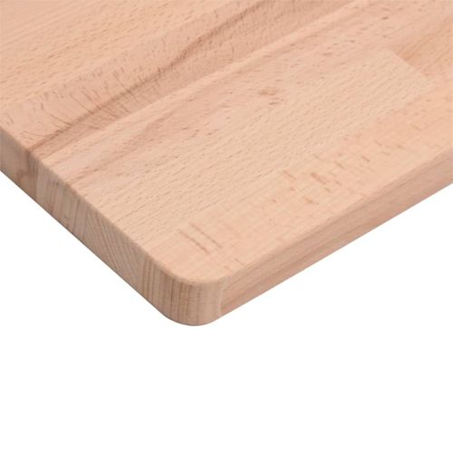 Плот за маса 80x80x1,5 см квадратен масивен бук