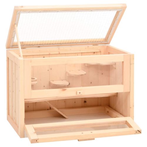 Клетка за хамстери 60x35,5x42 см масивна ела