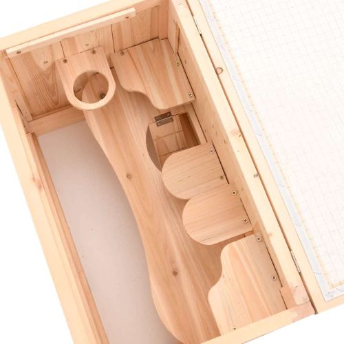 Клетка за хамстери 60x35,5x42 см масивна ела