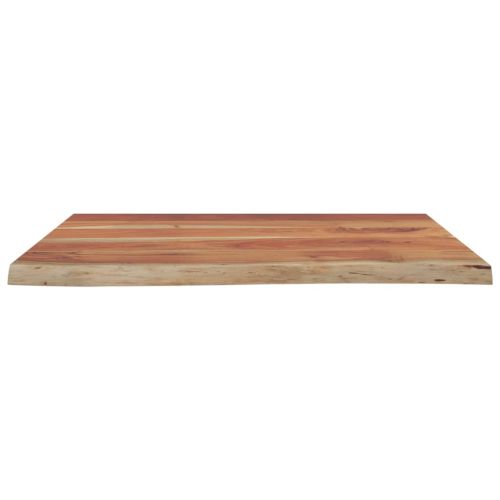 Плот за баня, 80x60x2,5 см, правоъгълен, масивно дърво акация