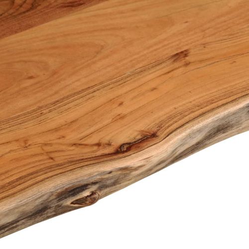 Плот за баня, 100x60x2,5 см, правоъгълен, масивно дърво акация