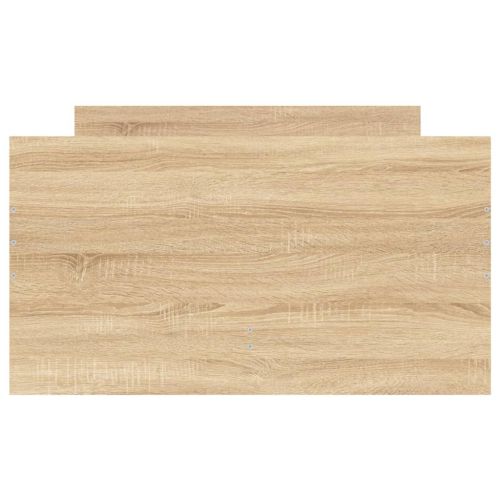 Рамка за легло с чекмеджета дъб сонома 75x190 см Small Single