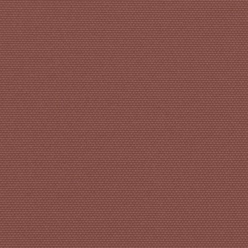 Прибираща се странична тента, кафява, 120x1200 см