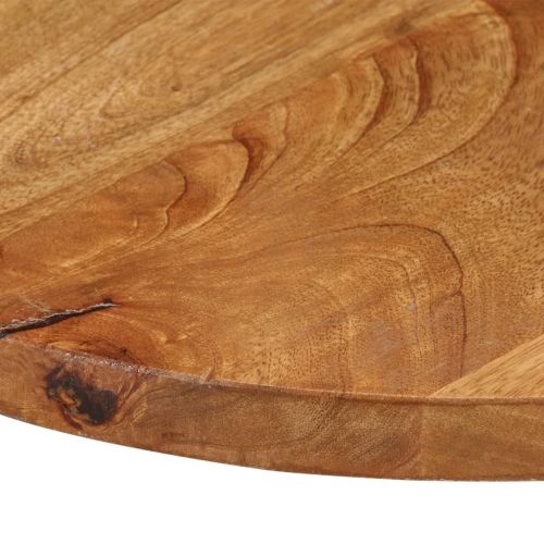 Плот за маса Ø 70x3,8 см кръгло масивно дърво манго