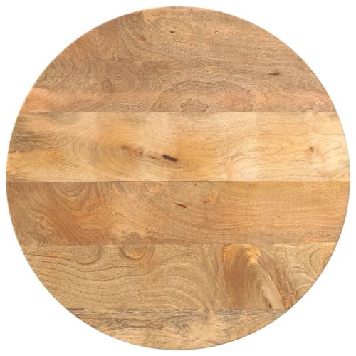 Плот за маса Ø 50x3,8 см кръгло масивно дърво манго