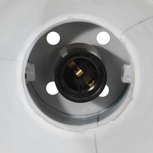 Стенна лампа 25 W състарено синьо 11,5x11,5x25 см E27