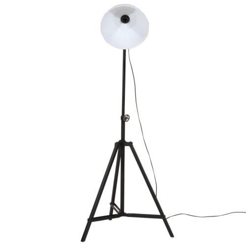 Подова лампа, 25 W, бяла, 61x61x90/150 см, E27